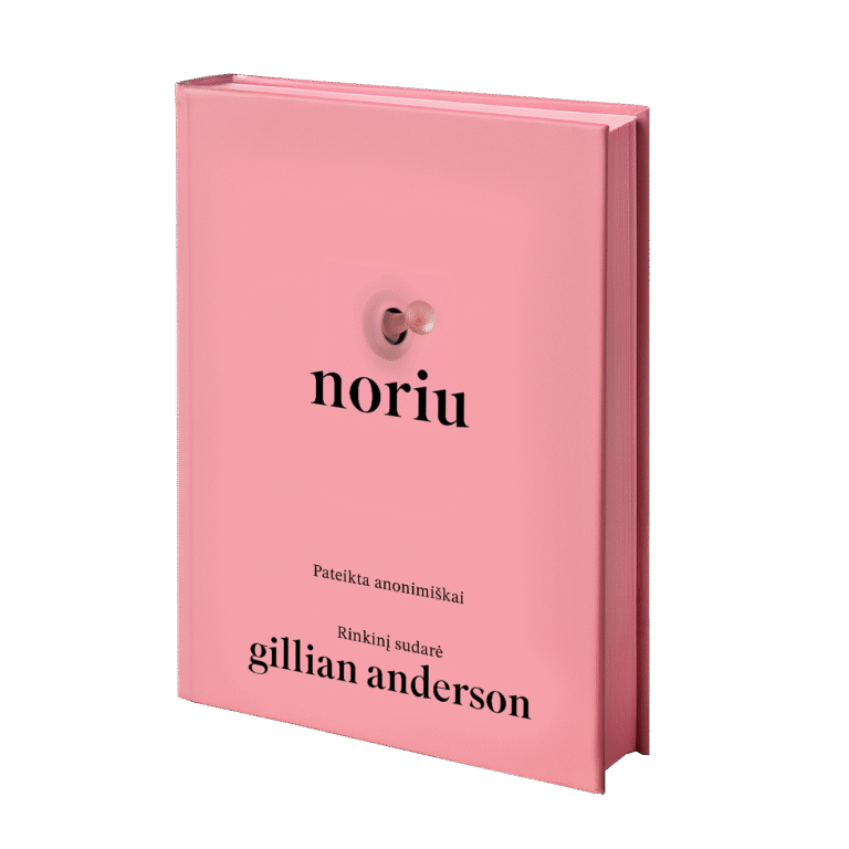 Gillian Anderson knyga NORIU